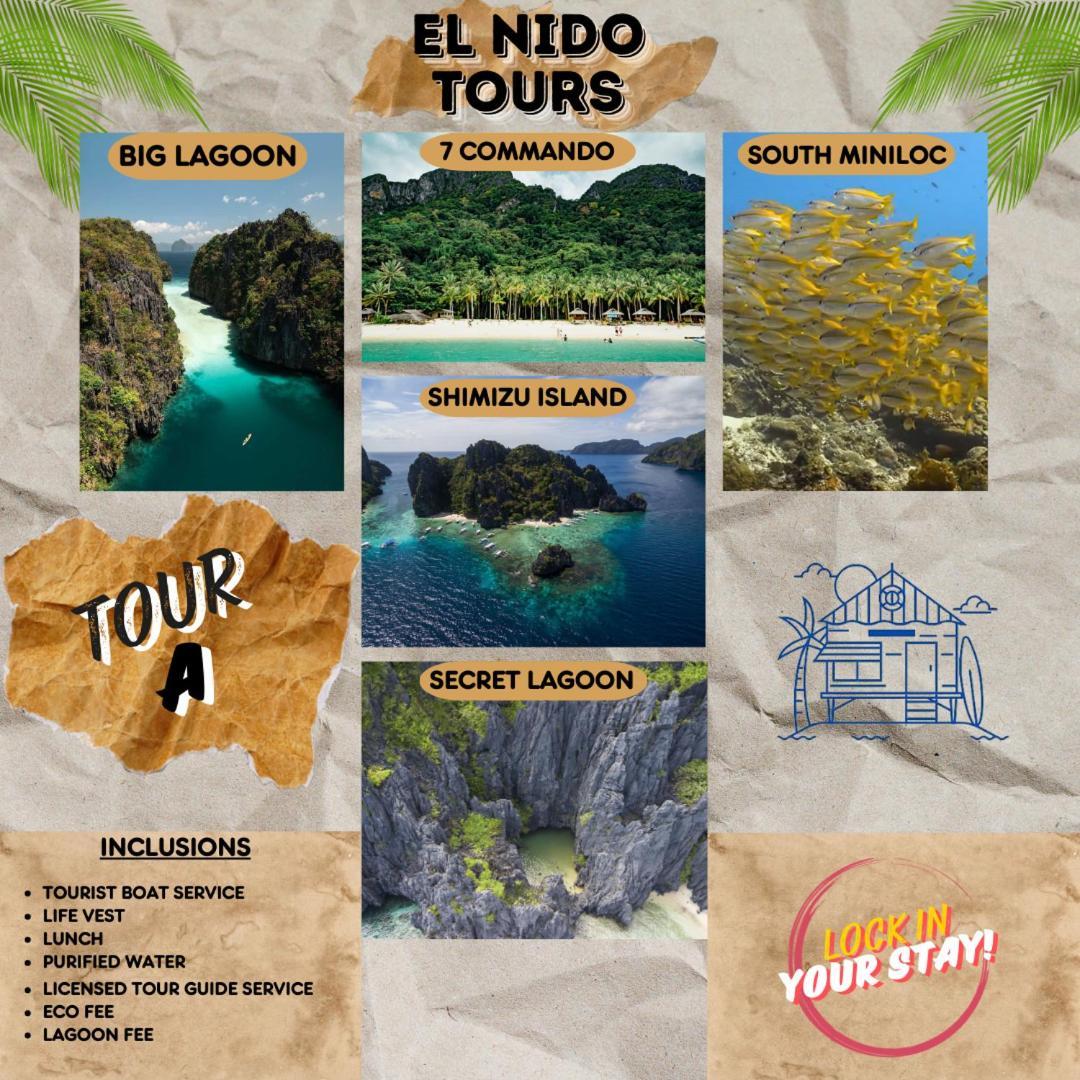 Kawai Duli Bungalows El Nido Exterior foto